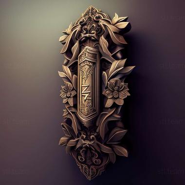 3D model Mezuzah (STL)